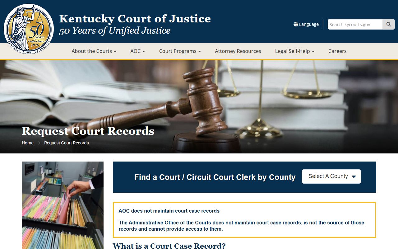 Edmonson County court records Kentucky court system overview