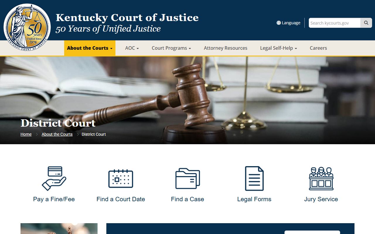 Edmonson County probate records Kentucky District Court probate jurisdiction